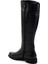 Siyah Hakiki Deri Kadın Çizme K03750150503 4