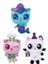 3 Parça Set 20CM Gabby'nin Bebek Evi Oyuncak Peluş (Yurt Dışından) 1