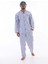 4007 Uzun Kol Çizgili Gaffur Erkek Pijama Takım 4
