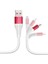 HYX230 1.2m 3A Micro Usb,beyaz-Krmz 1