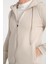 3 Iplik Fermuarlı Kapşonlu Sweatshırt 6052 3