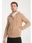 3 Iplik Fermuarlı Kapşonlu Sweatshırt 6052 5