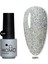 Gitter Kalıcı Oje G001, Yoğun Gümüş Simli, 4 ml 2