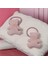 Peluş Kurdele Detay Ayıcıklı Kız Çocuk Bağlama Toka 1