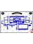 Ford Transit 2006-2014 Torpido Konsol Trim Göğüs Maun Kaplama Set 22 Parça Mavi 1