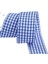 Tafta Ekoseli Kurdele 25 mm Indigo 10 Metre 2