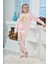 6182 Kız Çocuk Twety Baskılı Uzun Kol Pijama Takımı 2