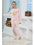 6182 Kız Çocuk Twety Baskılı Uzun Kol Pijama Takımı 3