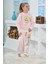 6182 Kız Çocuk Twety Baskılı Uzun Kol Pijama Takımı 5