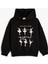 Baskı Detaylı Uzun Kollu Kapşonlu Sweatshirt 1