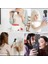 Magsafe Uyumlu 3 Renkli Selfie Işığı Telefon ve Laptop Işığı Vlog Yayın ve Video Için Mini LED Işık 5