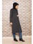 Omuzu Parçalı Antrasit Tesettür Kap 3