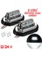 Universal Plaka Lambası 12-24V Nikel Smd Ledli Beyaz 2li 2 Adet Beyaz 1