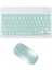Gtx Jaculus Spreadtrum T618 10.4" Uyumlu Kablosuz Bluetooth Şarj Edilebilir Klavye Mouse Seti - Yeşil 1