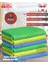 9 Adet Standart Boy 40x40 cm Baklava Desenli Mikrofiber Temizlik Bezi 1