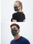 Blackspade Unisex Koruyucu Maske Yeşil Kamo S 3