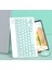 Apple iPad Air 11" (2024) Wi-Fi Uyumlu Kablosuz Bluetooth Şarj Edilebilir Klavye Mouse Seti - Yeşil 3