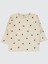 Kız Bebek Sweatshirt 6-18 Ay Fildişi 1