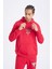 DeFactoFit NBA Chicago Bulls Standart Fit Kapüşonlu Sirt Baskılı Kalın Sweatshirt B3884AX25SP 5
