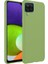Samsung Galaxy A22 4G İnce Mat Silikon Kılıf Yeşil 1
