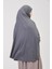 Manolyaşal Pratik Eşarp Standart Beden Peçeli 5xl Sufle - Füme 5