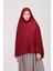 Manolyaşal Pratik Eşarp Standart Beden Peçeli 5xl Sufle - Bordo 1
