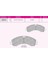 4244 Ön Fren Disk Balata (5 Bijon) (4lu) Mitsubishi Fuso Canter Euro 5 TFA35 TFB35 12- MK585782 1