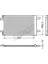 DCN21032 Condenser Air Condıtıonıng Cıtro N C4 Grand Picasso Iı 13 9673629780 1