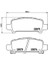 010167 Arka Balata Lancer Evolution 10 09-Impreza 92-07 Legacy Forester 26296FC002 1