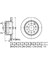 50182 Fren Disk Arka Düz 300-5 Ducato V 250 06-Boxer Iıı 06- 51740250 1