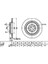 50260 Fren Disk Arka Düz 278-4 Yaris 06-13-Yaris Hybrid 11 424310D060 1