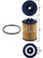 -Knecht-Behr OX1732D Yağ Flitresı Corsa B Corsa C Corsa D Astra H Tigra B Meriva A Tigra B X0 90542609 1