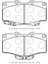 -10104-30202 Fren Balata Takımı Ön Sımlı Hilux LN106 1992-/ Land Cruiser 70/80/90 4605295 1