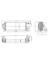 IRN502065 Intercooler Brazing Intercooler A M 375X145X65 Kango Iı 1.5 Dcı 1.2 Tce 08 96308 144961489R 1