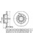 50276 Arka Fren DISKI-253X10 5X112 Volkswagen Caddy 04-Golf 04-A3 04-Leon 06- 1K0615601AB 1