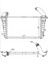 IOP519050 Intercooler Brazing Intercooler A M 526X322X50 Astra H 1.3 Cdtı 2004 6302068 1