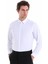Dormen Classics Ütülemesi Kolay Slim Fit Dar Kesim Klasik Yaka Cepsiz Erkek Gömlek Beyaz 1