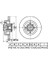 50149 Fren Disk Arka Rulmansız Megane I Sw Scenic I 7701206328 1