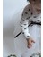 ALYRA Kız Bebek Beyaz Elbise Kız Çocuk Tüllü Tütü Uzun Kollu Doğum Günü Parti Özel Gün Triko Kalpli Günlük Elbise Çocuk Giyim ALY0560 3