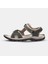 Quechua Erkek Outdoor Sandalet - Deri - Haki/Turuncu - nh500 2
