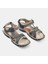 Quechua Erkek Outdoor Sandalet - Deri - Haki/Turuncu - nh500 4