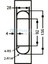 Soho 3 D Gizli Gömme Ayarlı Kapı Menteşesi Parlak Altın 135*28 mm 3