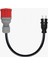 Elektrikli Araç Dönüştürücü Adaptör 3x2,5 Ttr 1/16A Fiş - 5/16A Priz (30CM Kablolu) 1