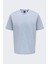 Onsfred Lıfe Rlx Ss Tee Noos Erkek Mavi T-Shirt - 22022532 1