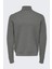 Onsphil Reg 12 Struc Roll Neck Knit Noos Erkek Gri Kazak - 22023202 2