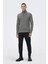 Onsphil Reg 12 Struc Roll Neck Knit Noos Erkek Gri Kazak - 22023202 5