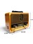 Güneş Panelli Nostaljik Radyo,bluetooth Özellikli Nostalji Radyo 5