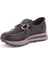 D24KA-3260 Kaymaz Tokalı Loafer Deri Kadın Ayakkabı 4