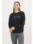 4003 Baskılı Sweat Siyah 3