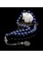Lapis Lazuli Taşı 10 mm 1000 Karat Gümüş Püsküllü Tesbih 1